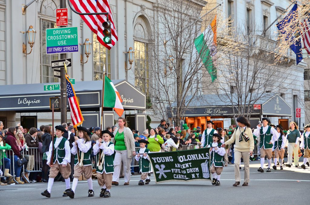 St Patrick's Day in New York