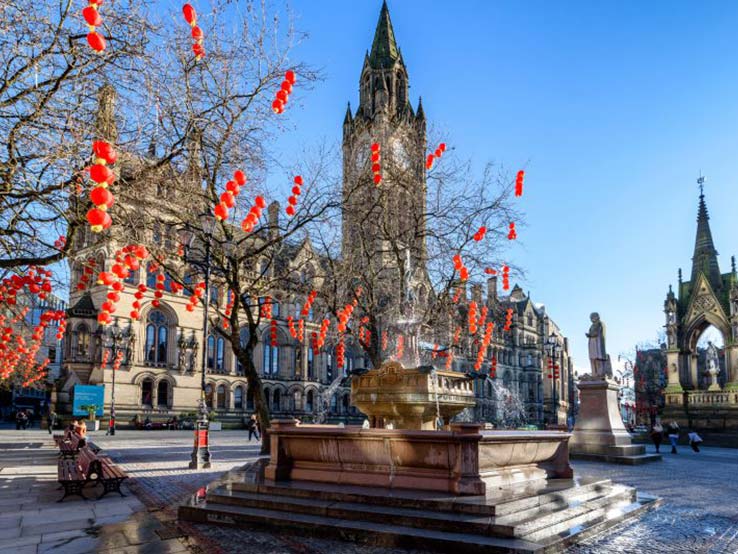 Red Lanterns in Manchester