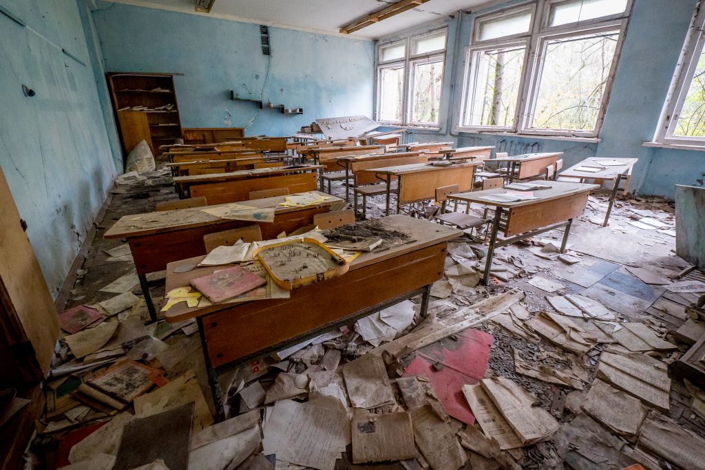 Abandoned School in Chernobyl