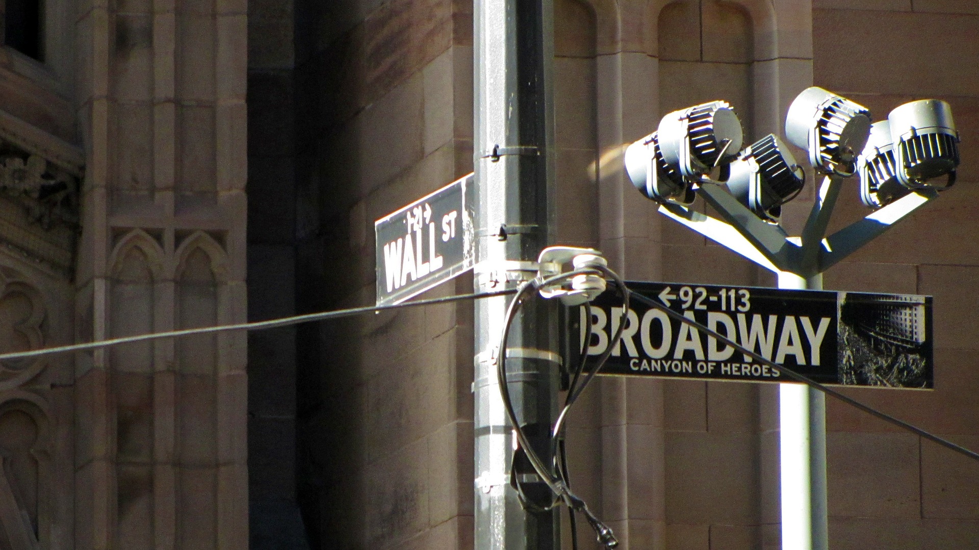 Broadway Road Sign in New York